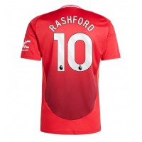 Camiseta Manchester United Marcus Rashford #10 Primera Equipación 2024-25 manga corta